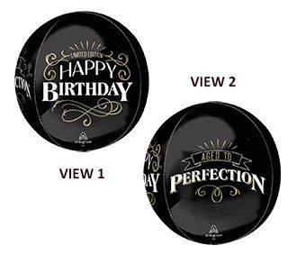 Happy Birthday Balloons - 3-Pack - Image 1