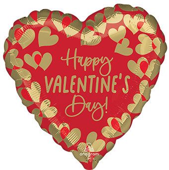 Valentine's Day Balloon - 5-Pack - Image 1