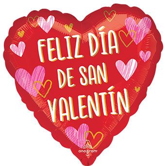 San Valentín Balloon - 5-Pack - Image 1