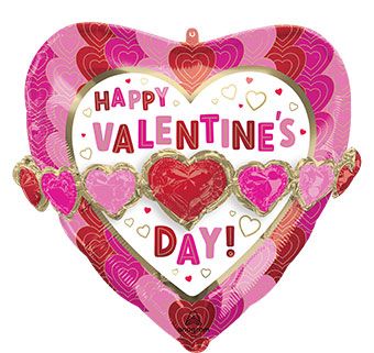 Valentine's Day Balloon 3-Pack - Image 1