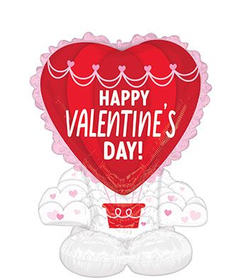 Valentine's Day Heart Balloon 50" - Party Supplies - Image 1