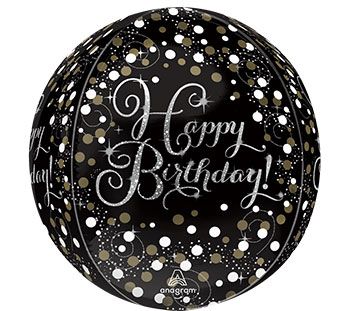 Happy Birthday Balloon - 3-Pack - Image 1
