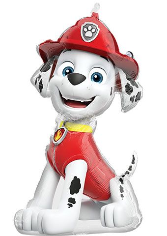 Paw Patrol Marshall Balloons - 3-Pack - Image 1