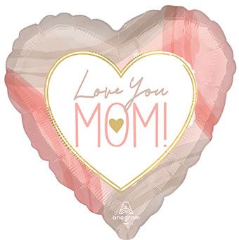 Love You Mom Balloon - 5-Pack - Image 1