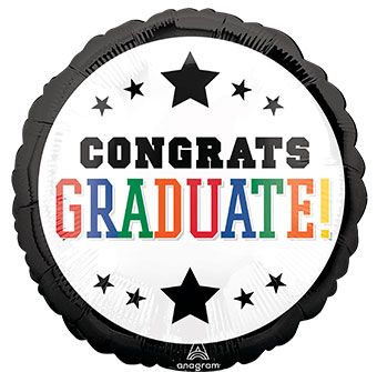 Graduate Balloon - 5-Pack - Image 1