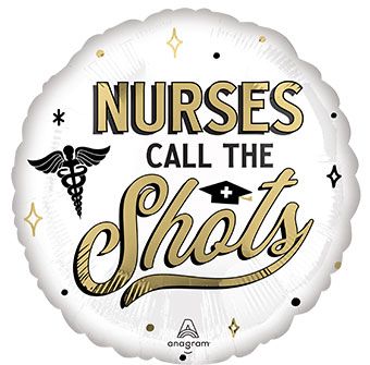 Nurses Call The Shots Balloons - 5-Pack - Image 1