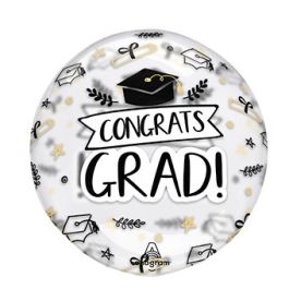 Congrats Grad Foil Balloon 18 Inch - Image 1