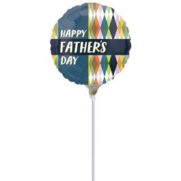 Happy Father's Day Balloon 9 Inch - 5-Pack - Image 1