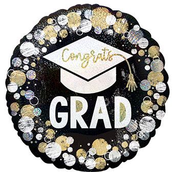 Grad Balloon - 5-Pack - Image 1