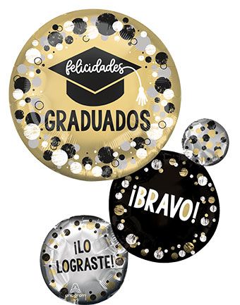 Graduation Balloons - 3-Pack - Image 1