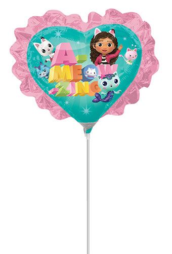 Dora the Explorer Balloon - 5-Pack Heart Shape - Image 1