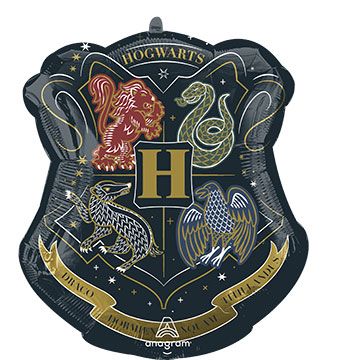Hogwarts Crest Balloons - 3-Pack - Image 1