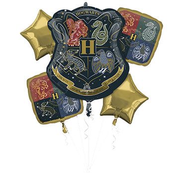 Harry Potter Balloon Bouquet - 18" Foil - Image 1