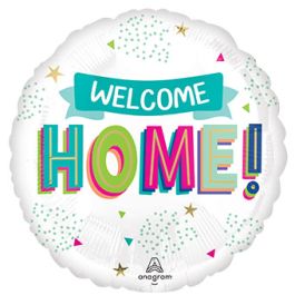 Welcome Home Foil Balloon 18 Inch - Image 1