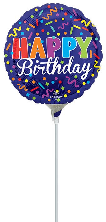 Happy Birthday Balloon - 5-Pack - Image 1