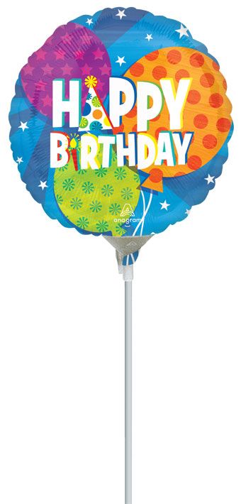 Happy Birthday Balloon - 5-Pack - Image 1