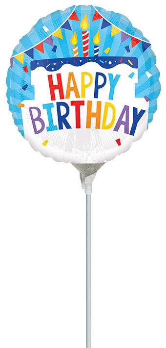 Happy Birthday Balloon - 5-Pack - Image 1