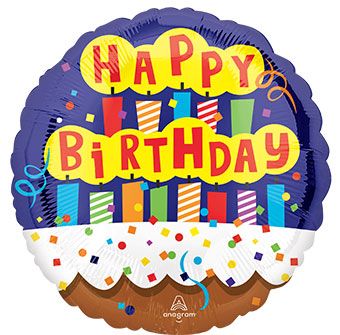 Happy Birthday Balloon - 5-Pack - Image 1