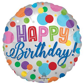 Happy Birthday Balloon - 5-Pack - Image 1