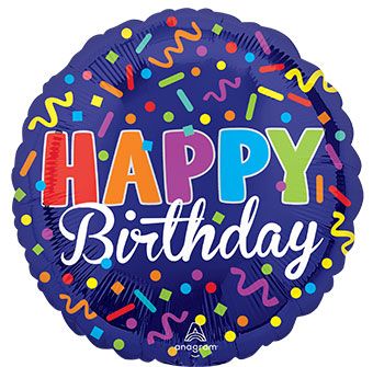 Happy Birthday Balloon - 5-Pack - Image 1