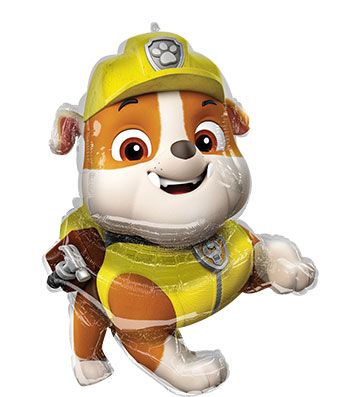 Paw Patrol Rubble Balloons - 3-Pack - Image 1