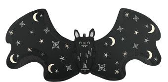 Bat Attack Satin Balloons - 3-Pack - Image 1