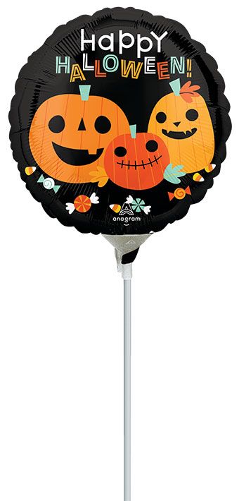 Halloween Pumpkins Balloon - 5-Pack - Image 1
