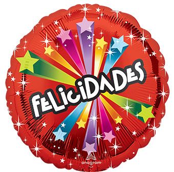 FELICIDADES Balloons - 5-Pack - Image 1