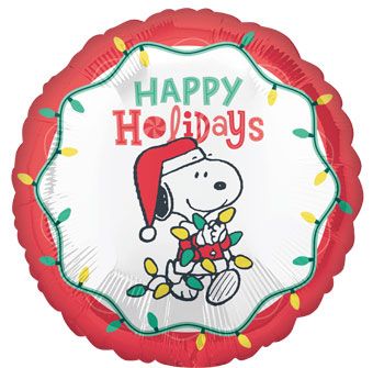 Snoopy Balloon - 5-Pack Holiday Party Decor - Image 1