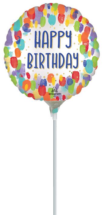 Happy Birthday Balloon - 5-Pack - Image 1
