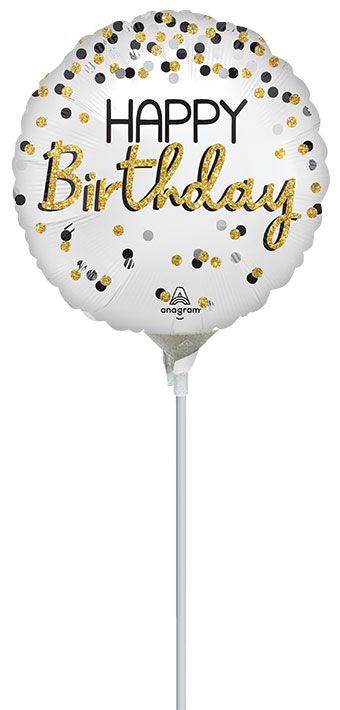 Happy Birthday Balloon - 5-Pack - Image 1