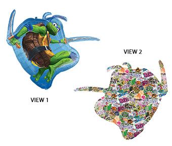 Teenage Mutant Ninja Turtles Leonardo Balloon 3-Pack - Image 1