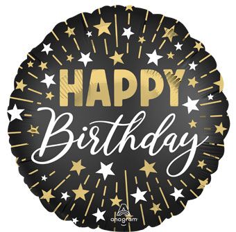 Happy Birthday Balloon - 5-Pack - Image 1