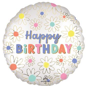 Happy Birthday Balloon - 5-Pack - Image 1