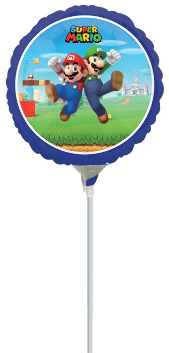 Super Mario Bros. Mario & Luigi Air Fill Balloon | Party Supplies - Image 1