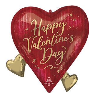 Valentine's Day Balloon - 3-Pack - Image 1
