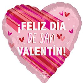 Valentine's Day Heart Foil Balloon 28 Inch - Image 1