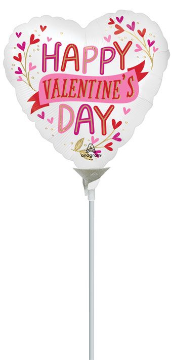 Valentine's Day Heart Balloon - 5-Pack - Image 1