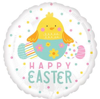 Easter Chick Balloon - 5-Pack - Image 1