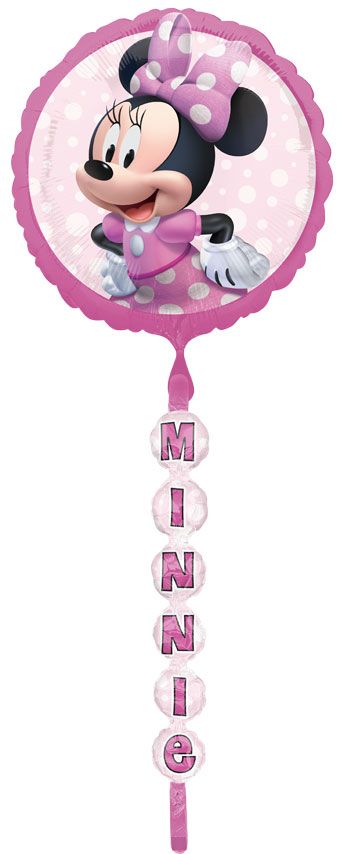 Minnie Mouse Foil Balloon 67" - Disney Birthday Party - Image 1