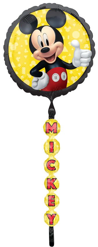Mickey Mouse Foil Balloon 67" - Disney Birthday Party - Image 1