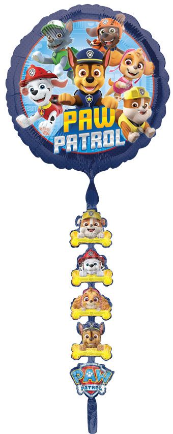Paw Patrol Foil Balloon 67" - Party Supplies - Image 1