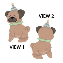 Pawsome Party Airwalker Balloon 42 Inch - Image 1