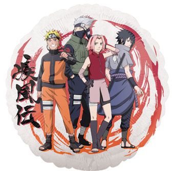 Naruto Balloons - 5-Pack - Image 1
