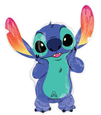 Stitch Large Shape Balloon 33" - Lilo & Stitch Party Supplies - Image 1