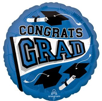 Graduation Balloons - 5-Pack - Image 1