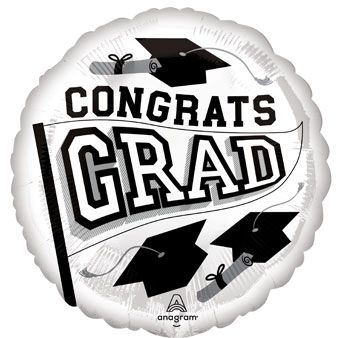 Graduation Balloons - 5-Pack - Image 1