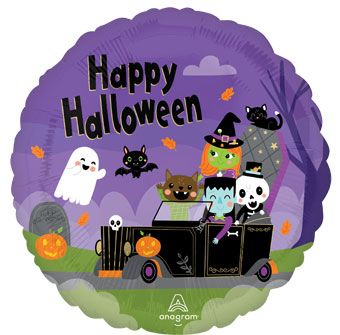 Halloween Balloon - 5-Pack Monster Mingle - Image 1