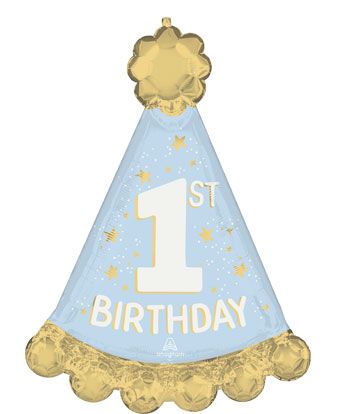 1st Birthday Balloon - 3-Pack - Image 1