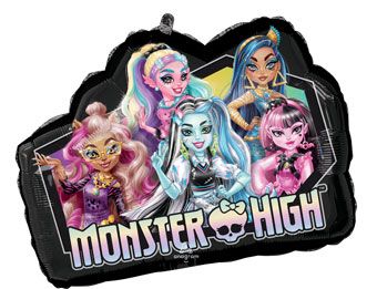 Monster High Balloons - 3-Pack 28" Foil - Image 1